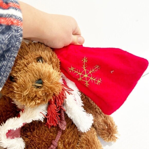 🌷 sale* Frango Christmas Bear 2006 Santa Macy’s The Bon Marche Collectible - Picture 7 of 11